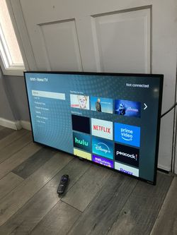 ONN 43-Inch Class 4K Ultra HD LED Smart TV HDR (2160p) Resolution, 60 Hz Refresh Rate, DLED Display, Wireless Streaming 