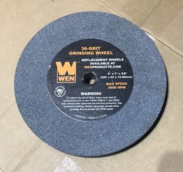 8” Bench Grinding Wheel Wen 36 Grit