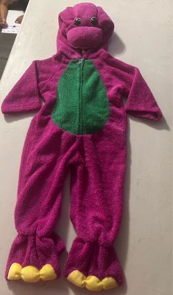 Disfraz de Barney, size  12/18 meses