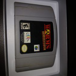 Worms Armageddon N64 1996$300FIRM