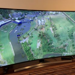 Samsung 55” Curved 4K TV