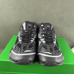 Black bottega veneta orbits sneakers 