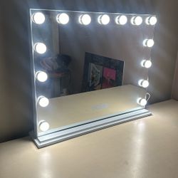 Makeup vanity mirror