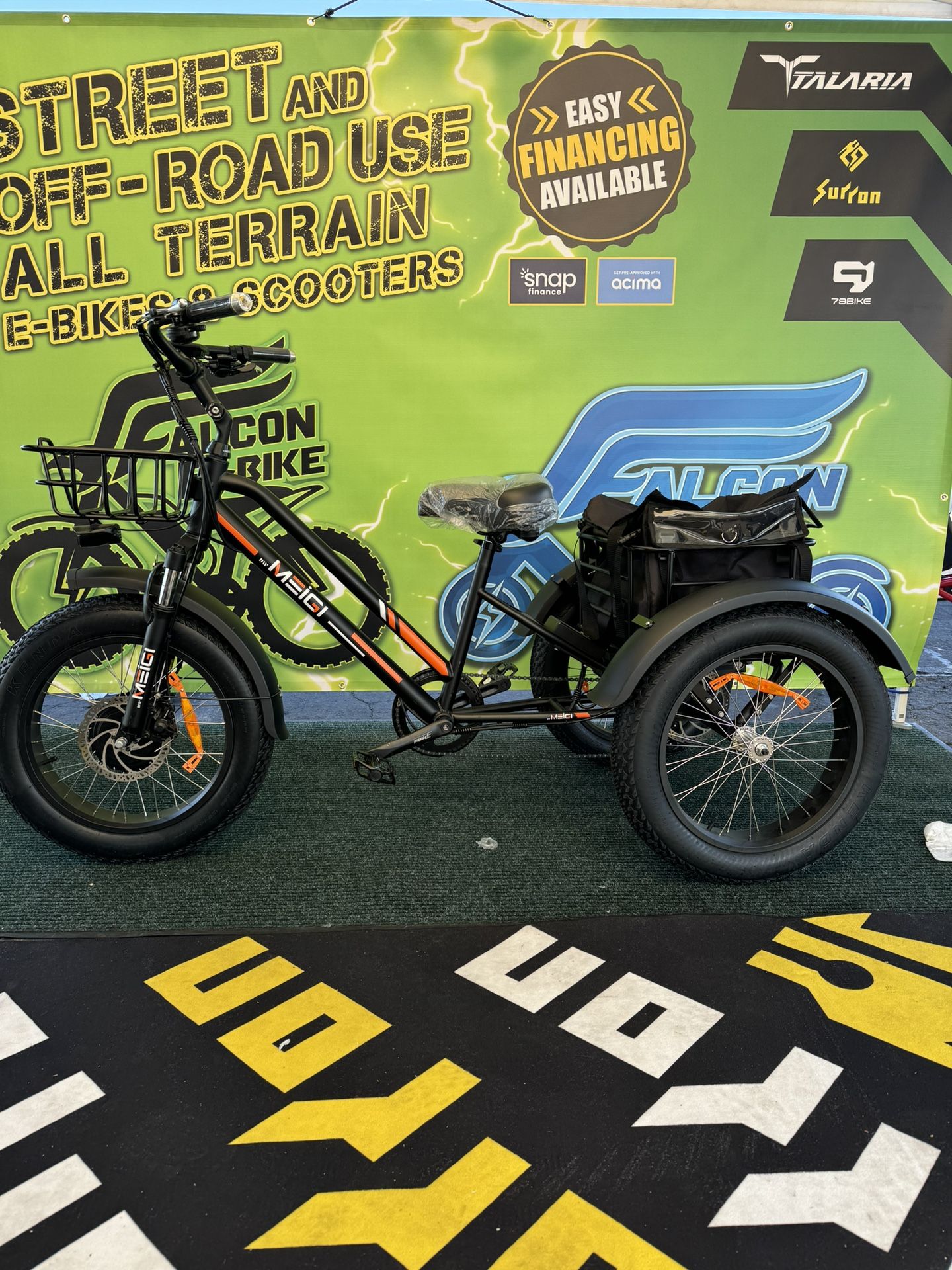 3 Wheel Meigi Electric Bike