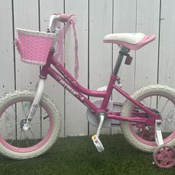 JOYSTAR Angel Girls Bike with Training Wheels & Basket