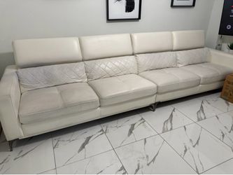 White couch