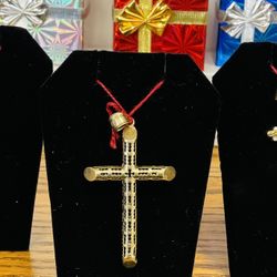 Gold Crosses 10kt 14kt One 925 With Natural Diamonds 