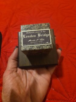 Authentic Registered London Bridge Stone – 1831 Bridge Granite