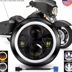 7in LED Headlight For Harley Davidson Motorcycle