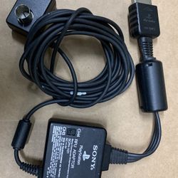 Official Sony PlayStation PS1 PS2 RF Adapter SCPH-1121 TV RFU Switch Genuine OEM