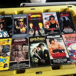 Vintage VHS videos selling altogether make an offer