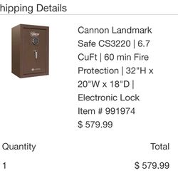 Cannon Safe.