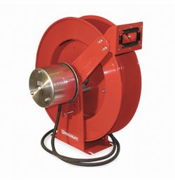 REELCRAFT Arc Welding Cable Reel: 400 A Current (Max), 1 AWG to 2/0 AWG, Spring Item 4NB20 Mfr. Model WC80001