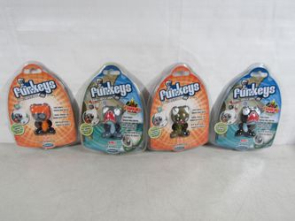 Radica U.B. Funkeys Lot of 4 Fallout Nibble Tiki New & Sealed!