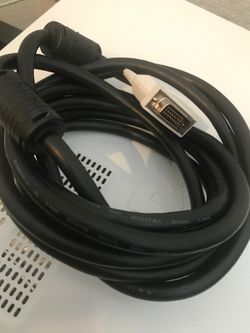 DVI male to male cable