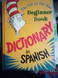 The Cat In The Hat Beginner Book Dictionary In Spanish