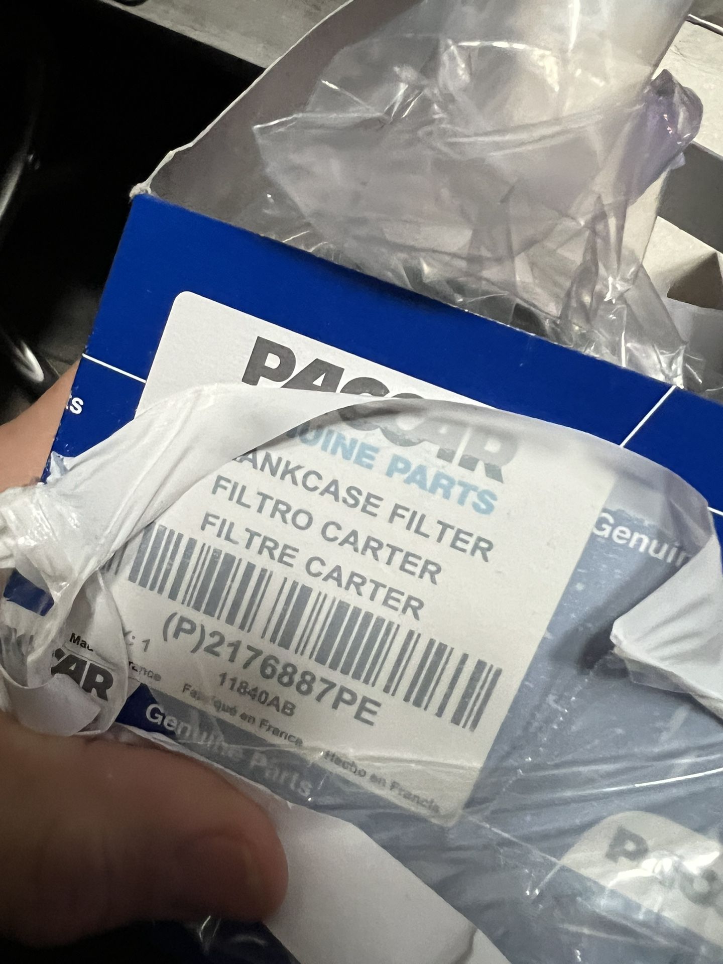 OEM PACCAR CRANKCASE FILTER KIT, OCV MEDIA B, MX13 (contact info