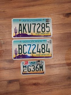 Set of 3 Authentic Arizona Metal Wall Art $10 For All