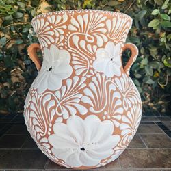 Talavera Moreliana Pot Planter with Handles 