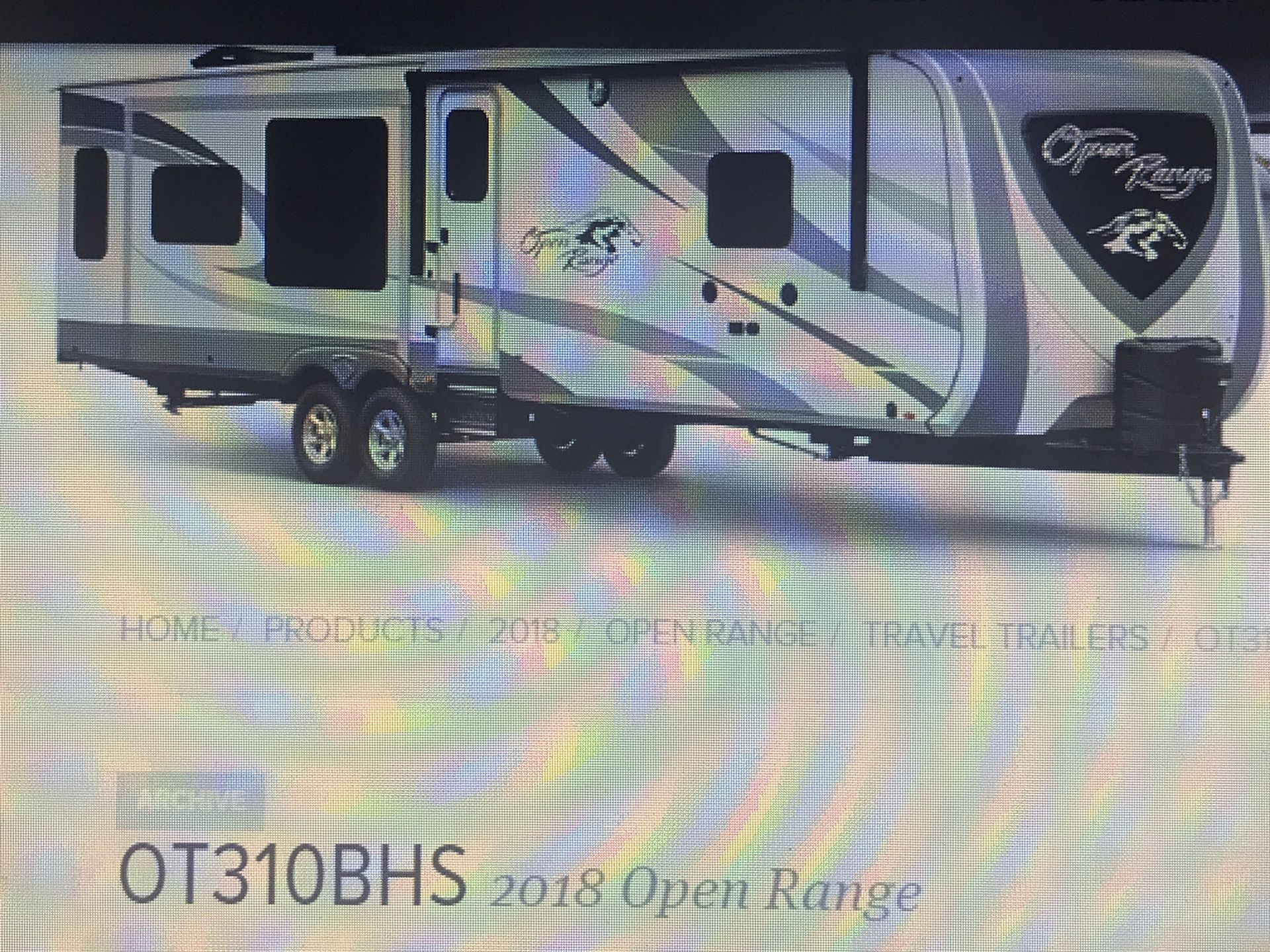 2018 / 37’ Open Range Travel Trailer