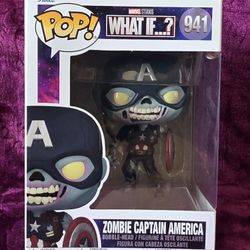 Marvel What If...? Zombie Captain America Funko Pop