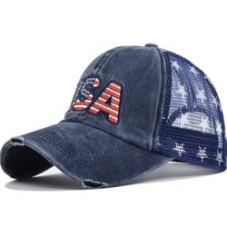 Baseball Caps Fourth of July Hat 4th of July Outfits for Women USA Hats 4th of July Accessories for Women