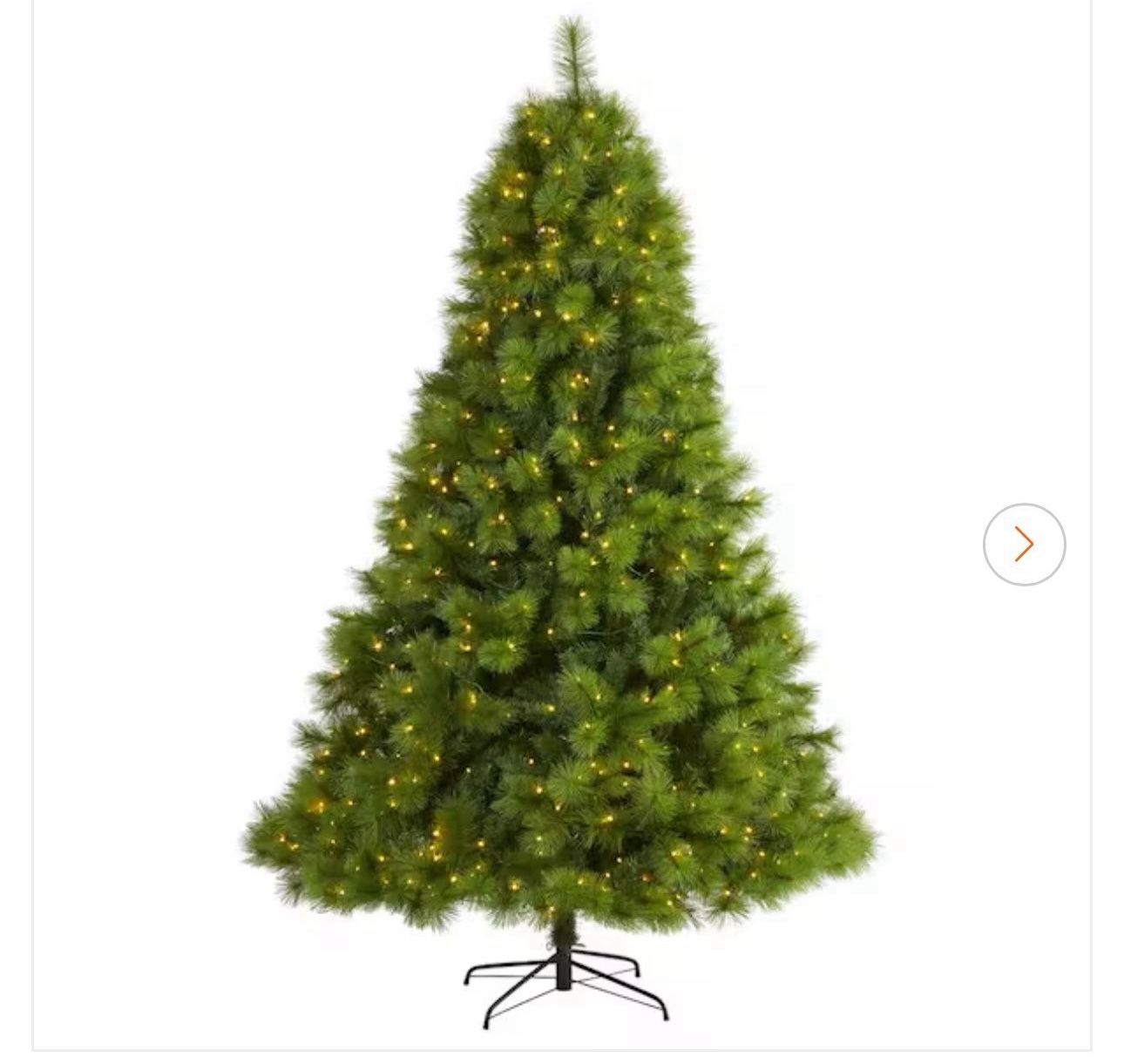 7.5 Ft Pre Lit Artificial Tree