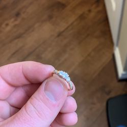 Rose Gold Diamond Engagement Ring Thumbnail