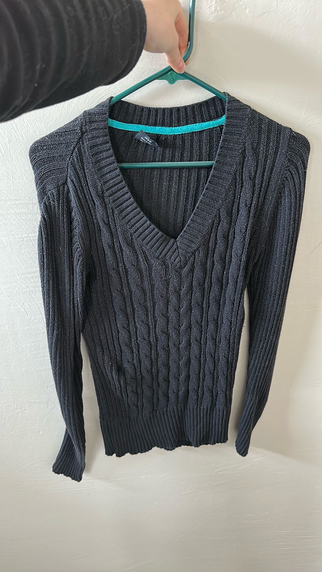 Faded Glory Black Sweater