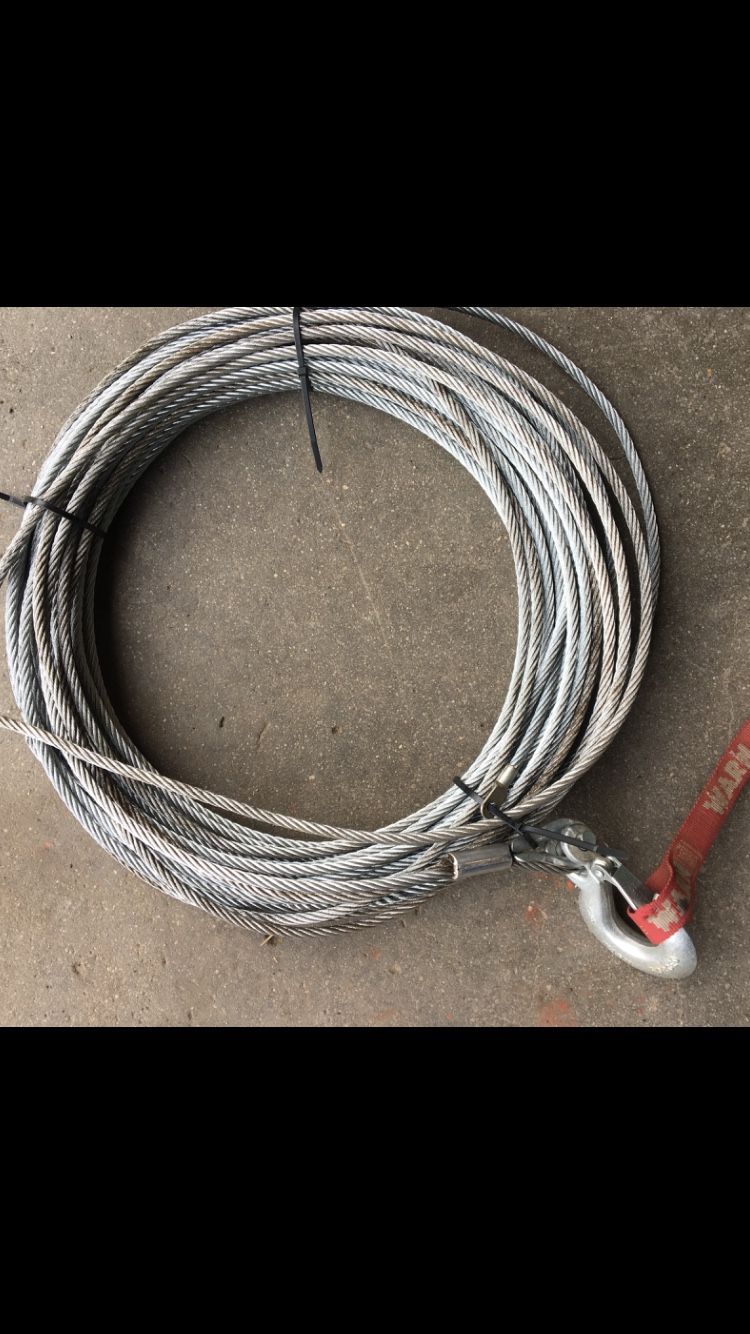 Warn winch cable