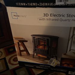 3 D Electronic Stove