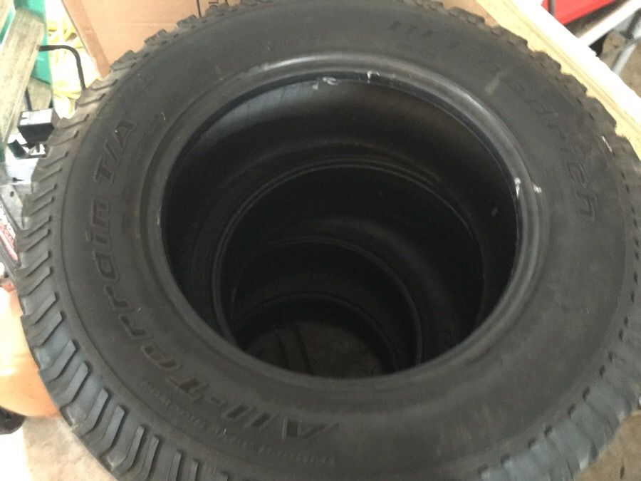 Tires 18 bfgoodrich