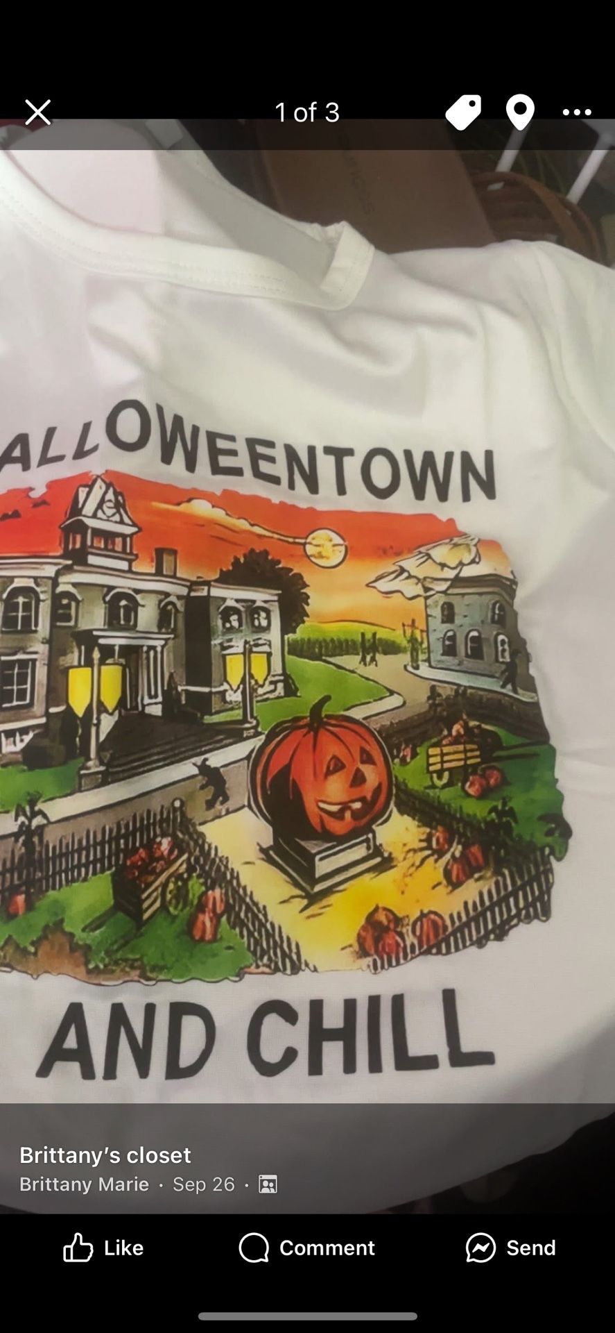 Halloween Town Shirts For A Three To A Six Year-Old