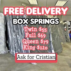 Box Springs  Twin box Full box  Queen box  King box  Bases para colchon  Box spring 