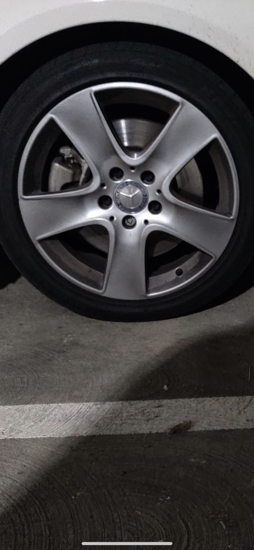 Mercedes 18” new rims tires set cla