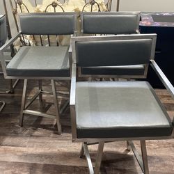 Grey Barstool Chairs