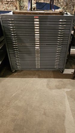 FLAT FILE CABINET FOSTERS 