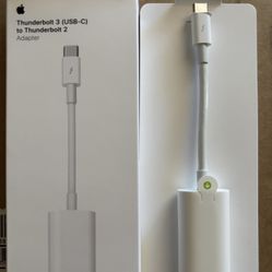 Apple adapter Thunderbolt 3 (USB-C) to Thunderbolt 2