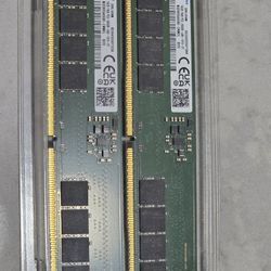 32gb Ddr5 5200mts Ram - Samsung 16x2 (32gb Total) 2 Stick Kit From Lenovo PC