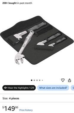New Wera 6004 Joker 4 Set 1 Self-setting spanner set