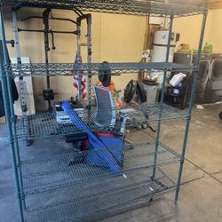 Metal Shelving 