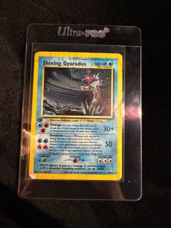 Shining Gyarados 1st Edition