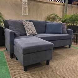 Dark Gray Modern Sectional Sofa