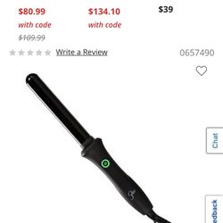Sultra The Bombshell Curling Iron 
