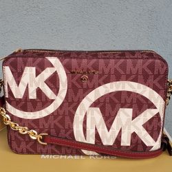 Michael Kors  Burgandy Crossbody