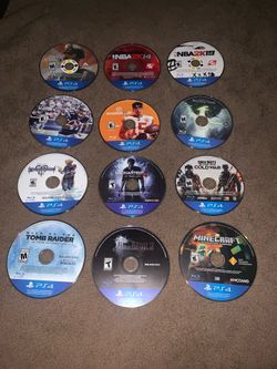 PlayStation 4 & 5 Video Games (Loose) Disc Disk Cds PS4 PS5