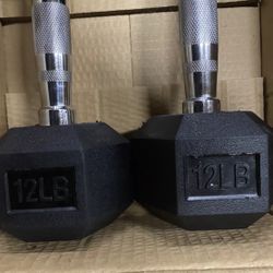 12lb Dumbbell Set