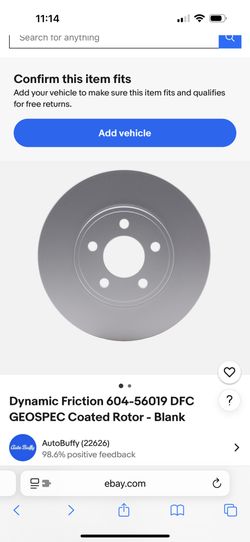 DFG Coated Brake Rotors (contact info removed)9