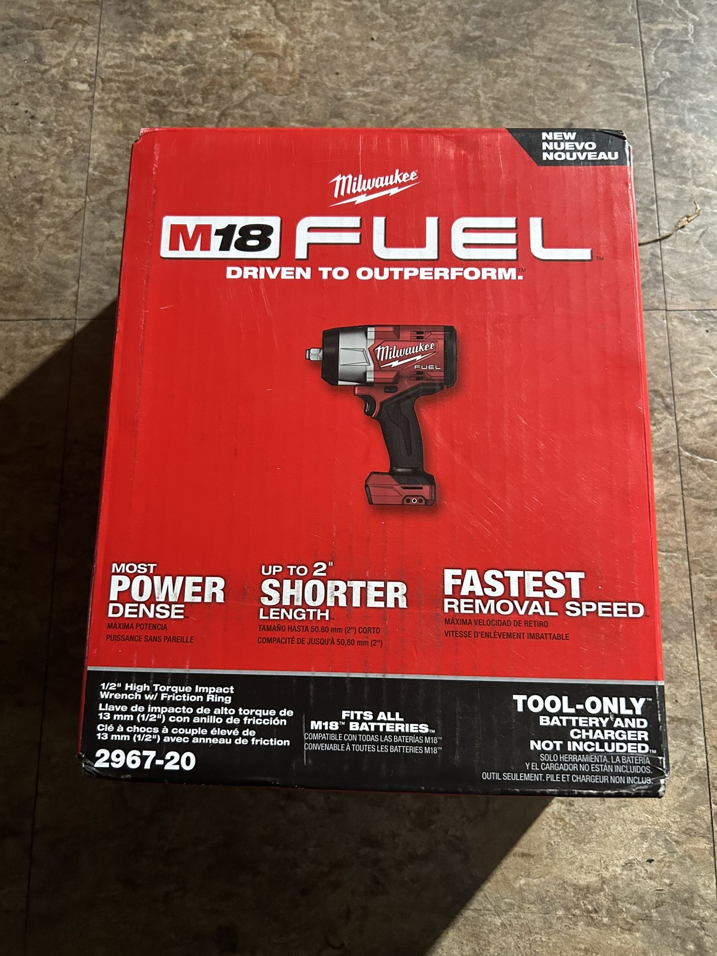 Milwaukee High Torque Impact Wrench 