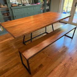Dining Table and Bench